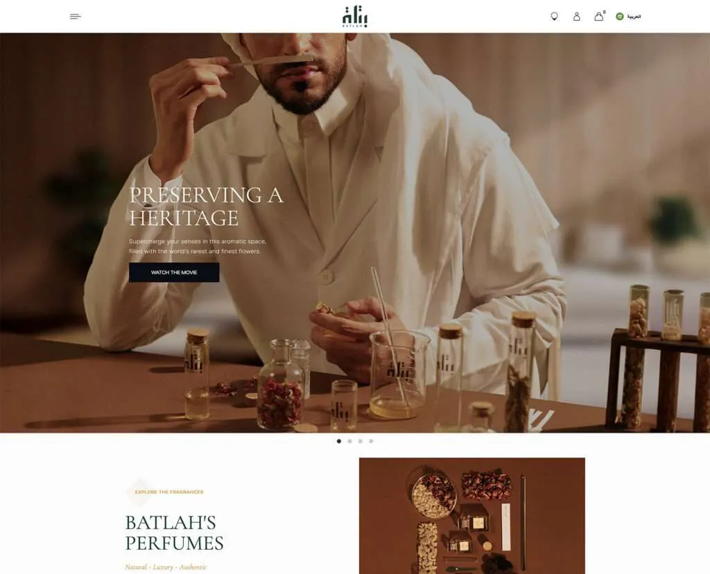 Batlah product presentation