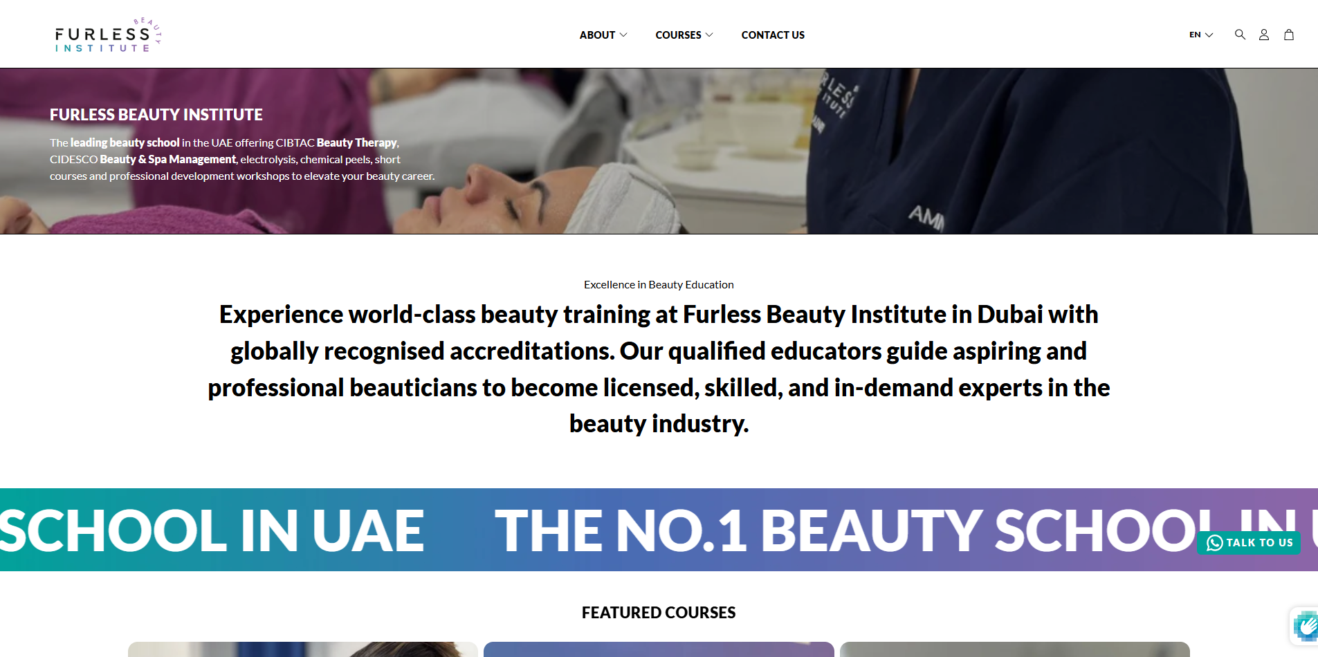 Furless Beauty Institute storefront