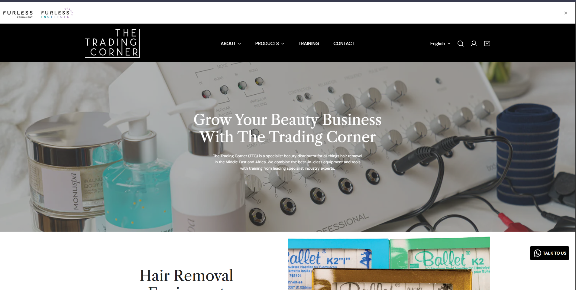 The Trading Corner storefront